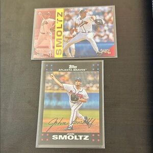 Topps John Smoltz Braves Cards